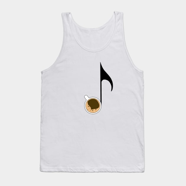 Coffee and music Tank Top by DarkoRikalo86